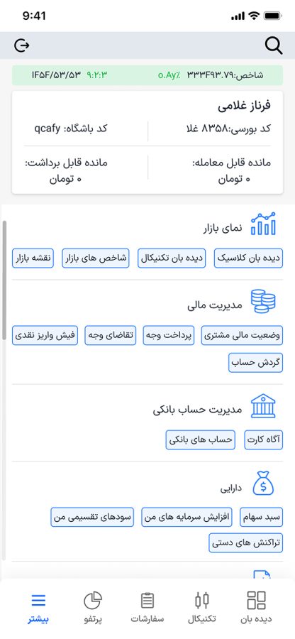 Proposed menu grouped into named categories with sub-actions visible directly